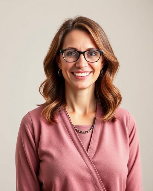 Portrait of Dr. Elena Vance, Senior Physics Faculty at Vanguard Academy